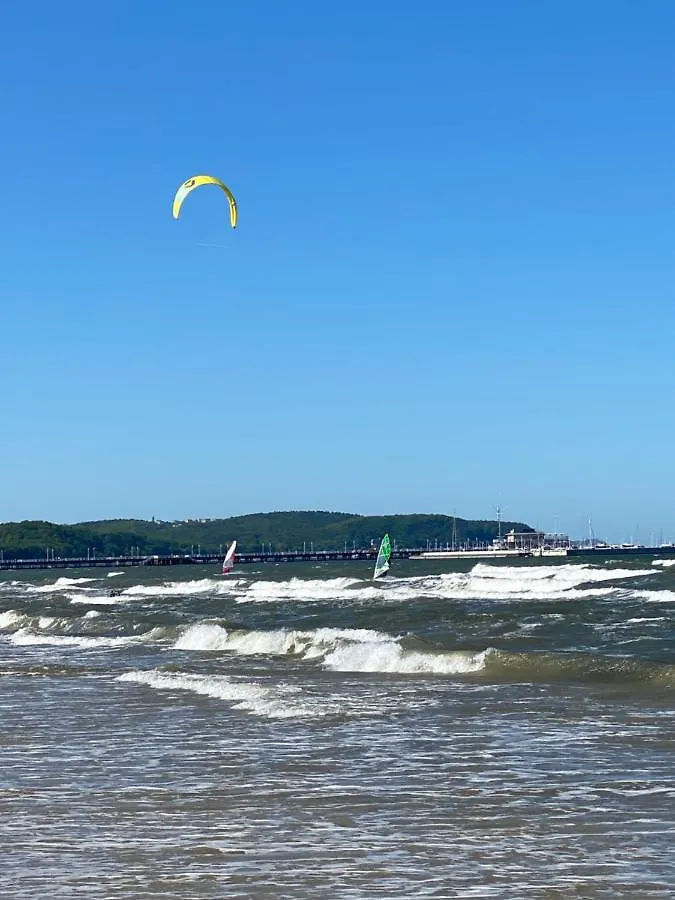 Luxury Gold Apartment Sopot 300M From The Beach Polska